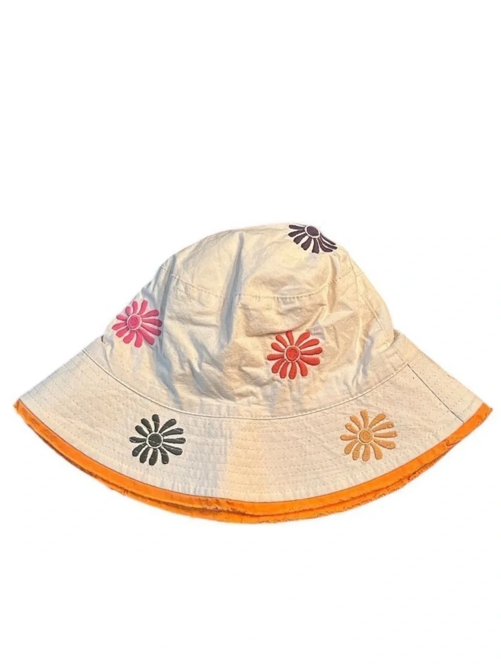 Zara Girls Printed Cotton Bucket Hat (Size